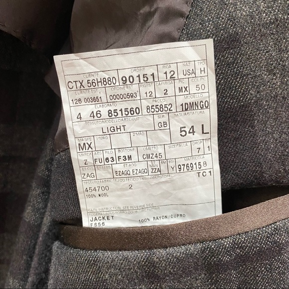 Z Zegna Plaid Wool Jacket - Picture 5 of 5